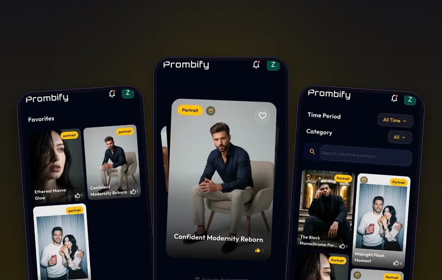 Prombify — feed, explore & favorites